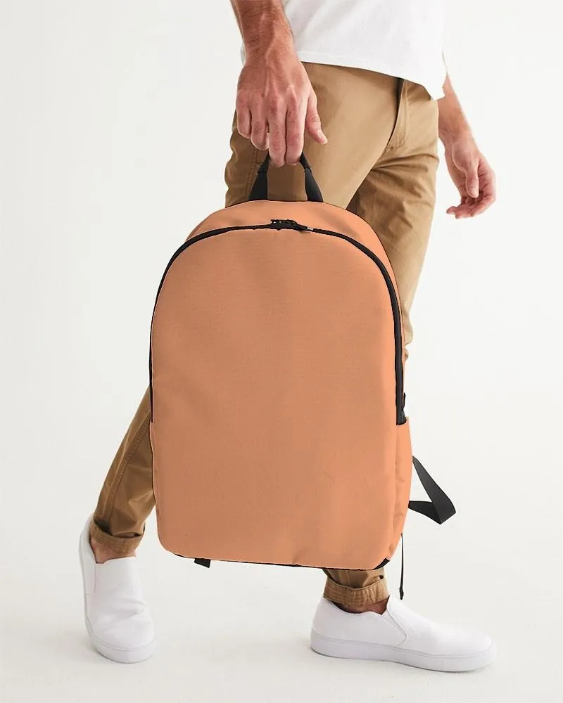 Pastel Orange Waterproof Backpack | Bright Pastel Orange | C0M45Y60K0