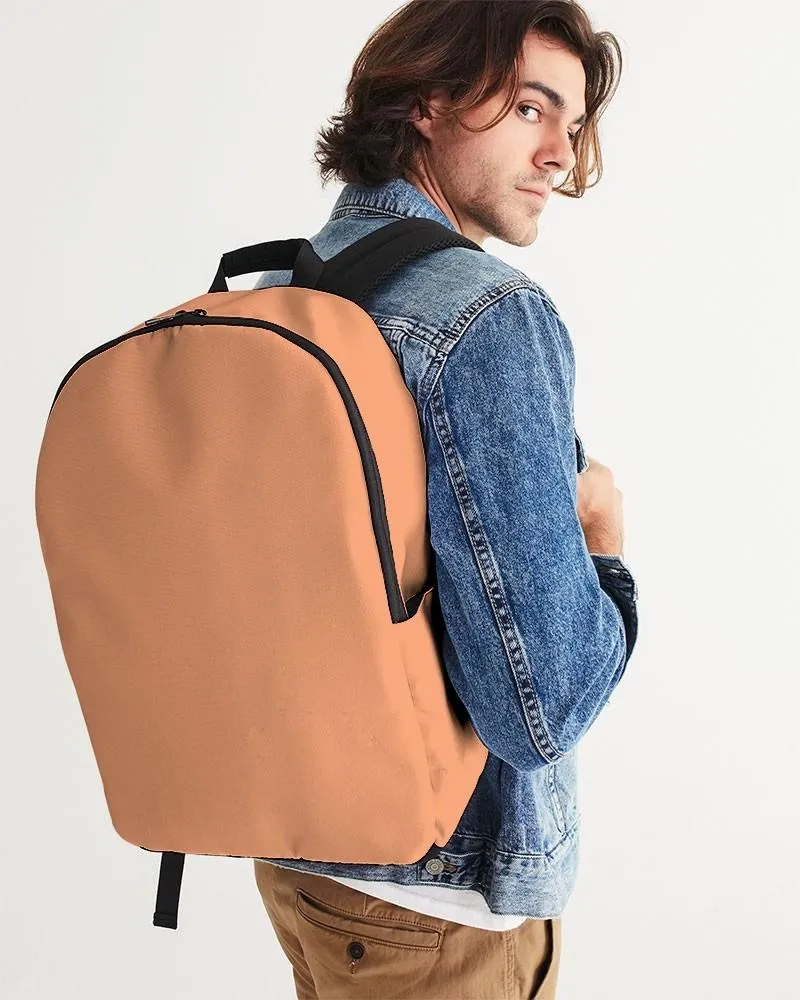 Pastel Orange Waterproof Backpack | Bright Pastel Orange | C0M45Y60K0