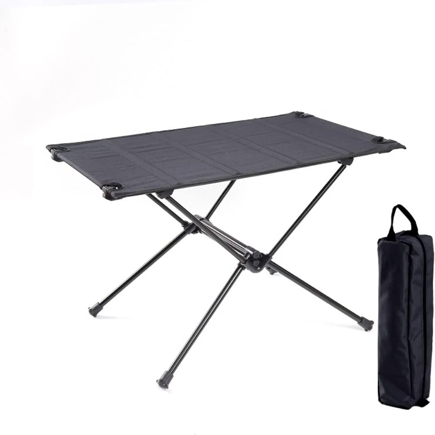 Picnic Folding Table Ultralight Outdoor Folding Camping Table Aluminium Alloy BBQ Picnic Lightweight Travel Hiking Fishing Portable Roll Table Outdoor Camping Table Portable Camping Table(2)