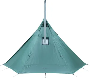 POMOLY Camping Hot Tent Tipi Tent, Hussar Ultralight with Stove Jack and Half Inner-Tent for 1-2 Person Hiking, Backpacking