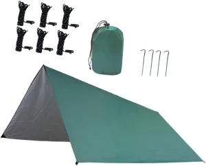 POPETPOP Practical Outdoor Travel Tent Waterproof Canopy Tent for Summer Lightweight Easy to Set up for Camping Hiking