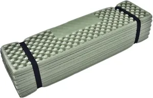 Portable Foam Sleeping Pad, Outdoor Foam Camping Pads, Egg Cell Shape Folding Camping Pad, Beach Tent Sleeping Pad for Sports, Yoga, Camping, Hiking (Dark Green)