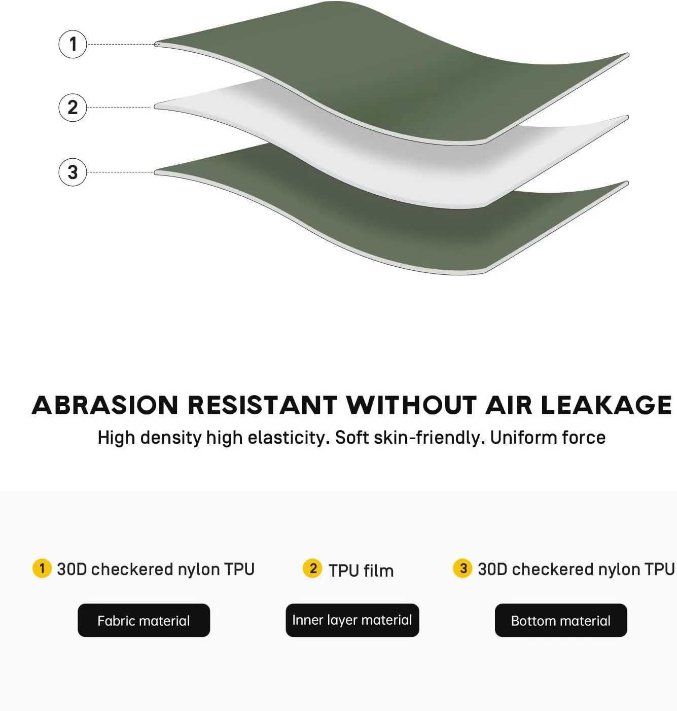Portable Inflatable Seat Cushion, Lightweight Camping Air Sitting Pad with Storage bag and Repair Cloths, Waterproof Air Bleacher Seat Cushion for Climbing Hiking Office Airplane Car Stadium Seat