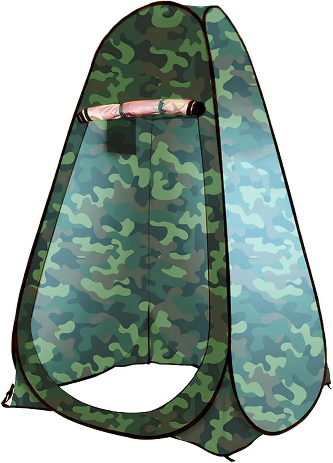 Portable Instant Pop Up Tent Changing Room, Outdoor Pop Up Shower Tent Dressing Tent Privacy Toilet Tent Standing Tent Shelter Sunshade Camping,camouflage,47 x 47 x 74in