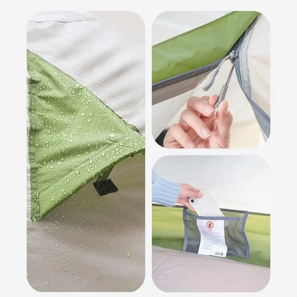Portable Lightweight Backpackitent 2-3 Season Ultralight Waterproof Campitent, Large Size Easy Setup Tent for Family, Outdoor, Hikiand Mountaineering (a 2 Person)