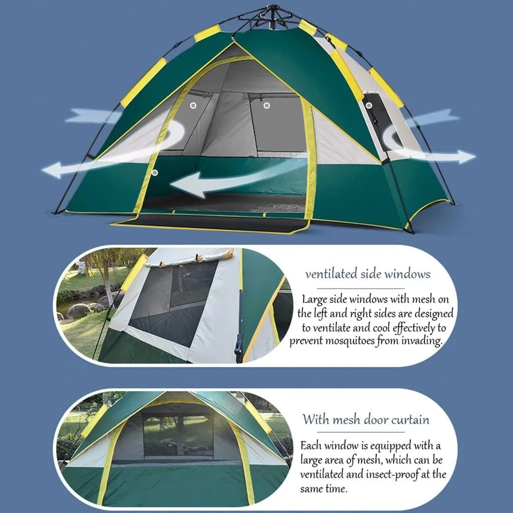 Portable Lightweight Backpackitent 2-3 Season Ultralight Waterproof Campitent, Large Size Easy Setup Tent for Family, Outdoor, Hikiand Mountaineering (a 2 Person)