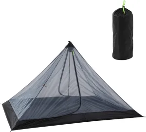 Portable Outdoor Campitent Ultralight Mesh Tent Repellent Net Tent Guard 1 Person Portable Foldable Campitent