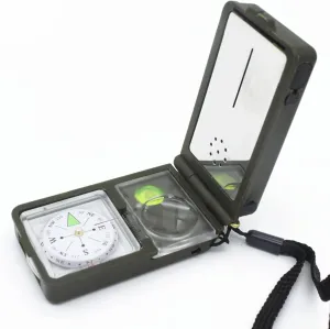 Portable Outdoor Navigation Compass Tools,Glass Compass Survival Hiking Outdoor Camping Equipment Geological Compass Compact