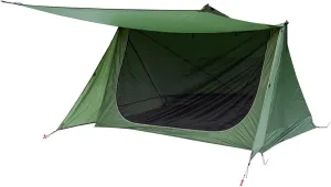 Portable Tent,Outdoor Tent, Camping Tent 3 Season Tent Ultralight Shelter Style Tent for Bushcrafters Camping Hiking