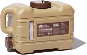 Portable Water Containers Jug, Camping Water Container with Spigot, Portable Water Storage Camp Water Jug for Camping Outdoor Hiking(13L)
