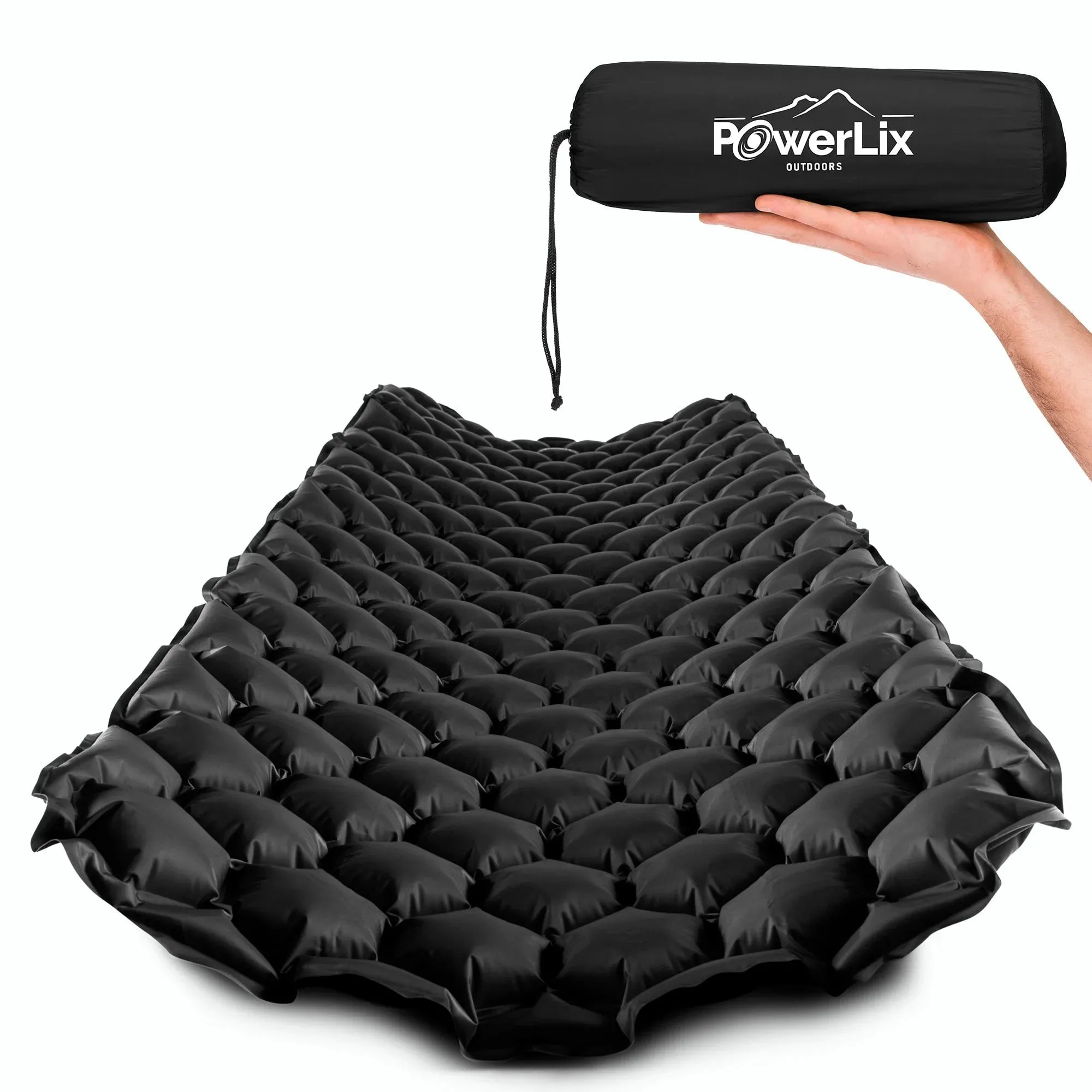 PowerLix ultralight inflatable camping sleeping pad