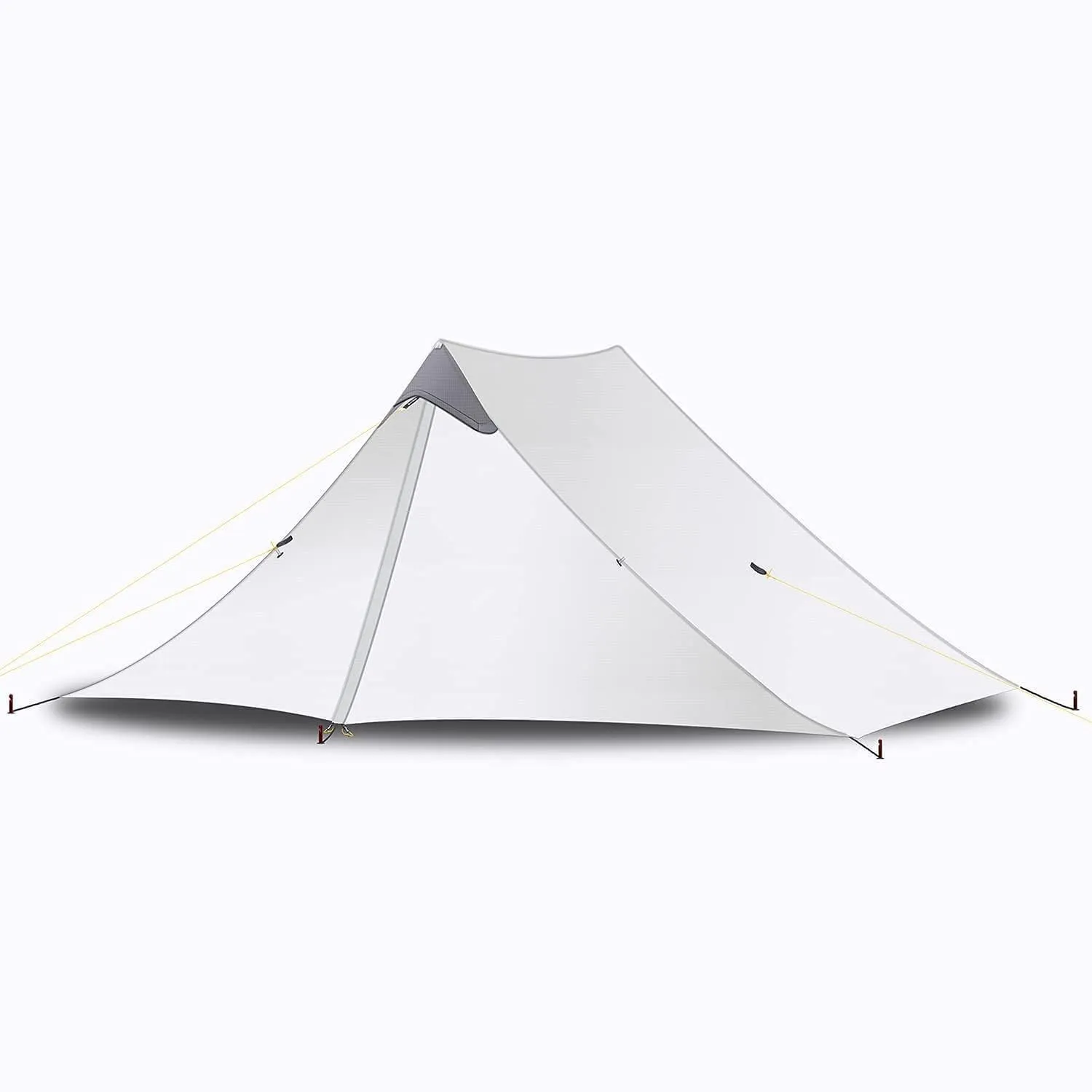 Pyramid Tent Ultralight Outdoor Camping Tent 1 Person / 2 Person Backpack Waterproof Double Layer Tent Ideal for Camping Backpacking and Hiking