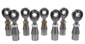 QSC 1/2 X 1/2-20 Chromoly 4-Link Rod End Kit with Bungs .065 Wall, Rod End, Heim Joint