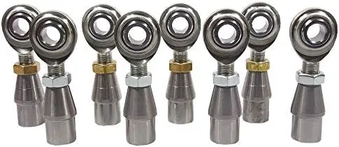 QSC 1/2 X 1/2-20 Economy 4-Link Rod End Kit with Bungs .065 Wall, Rod End, Heim Joint