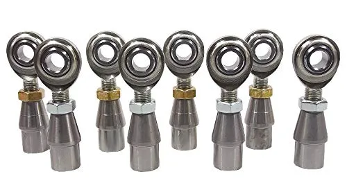 QSC 1/2 X 1/2-20 Economy 4-Link Rod End Kit with Bungs .083 Wall, Rod End, Heim Joint