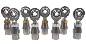 QSC 1/2 X 5/8-18 Economy 4-Link Rod End Kit with Bungs .120 Wall, Rod End, Heim Joint