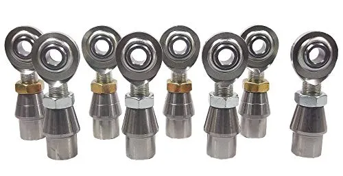 QSC 1/2 X 5/8-18 Economy 4-Link Rod End Kit with Bungs .120 Wall, Rod End, Heim Joint