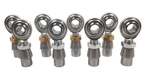 QSC 3/4 X 3/4-16 Economy 4-Link Rod End Kit with Bungs .120 Wall, Rod End, Heim Joint