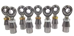 QSC 5/8 X 5/8-18 Economy 4-Link Rod End Kit with Bungs .095 Wall, Rod End, Heim Joint