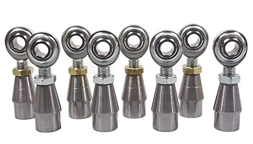 QSC 7/16 X 7/16-20 Economy 4-Link Rod End Kit with Bungs .065 Wall, Rod End, Heim Joint