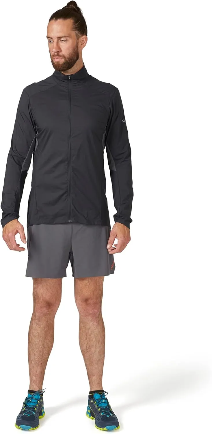 Rab Men's Windveil Jacket - Ultralight Windproof Shell Coat for Hiking, Trail Running, & Climbing