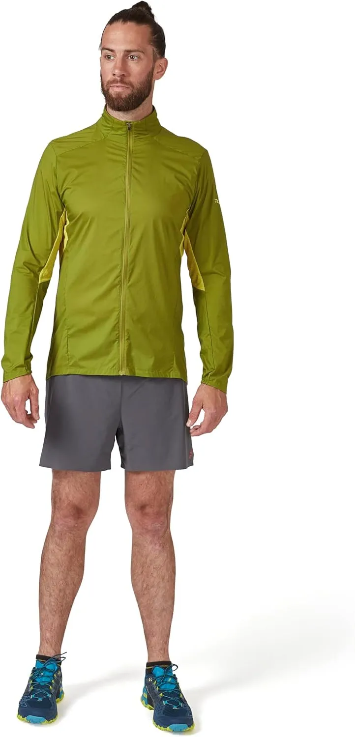 Rab Men's Windveil Jacket - Ultralight Windproof Shell Coat for Hiking, Trail Running, & Climbing
