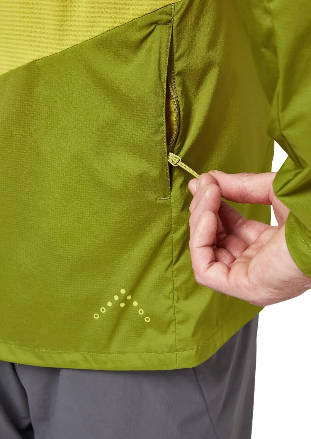Rab Men's Windveil Jacket - Ultralight Windproof Shell Coat for Hiking, Trail Running, & Climbing