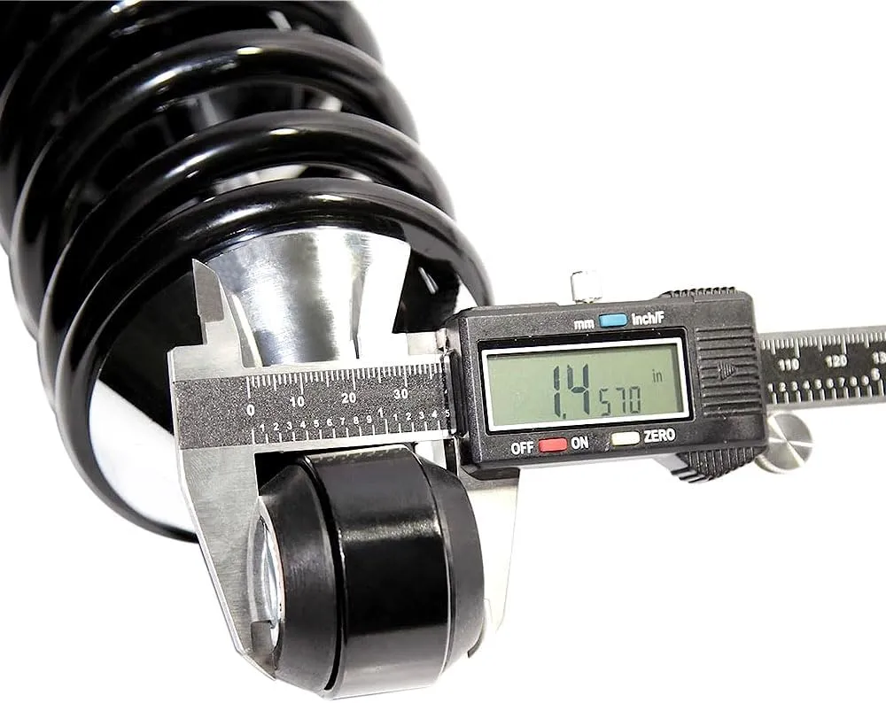 Rear Street Rod Coil Over Shock Black Coated Spring (Spring Rate 200Pound)