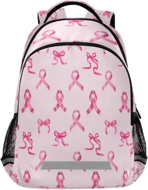 Red Bows Design Waterproof Backpack - Casual Outdoor Sports Daypack with Ergonomic Shoulder Straps#494