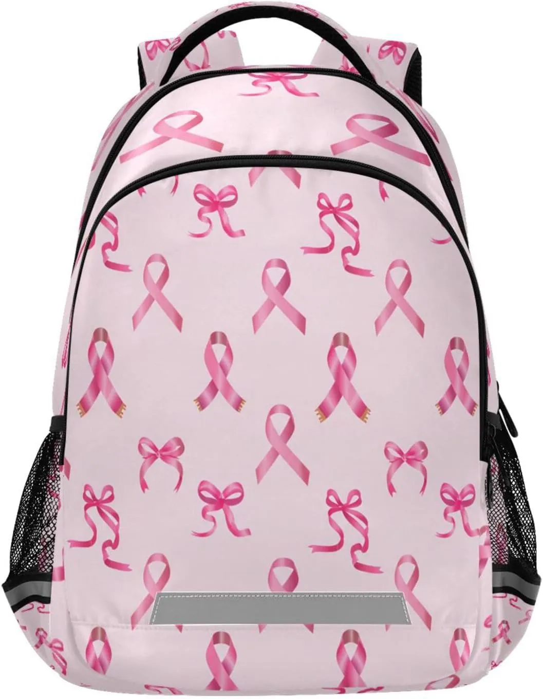 Red Bows Design Waterproof Backpack - Casual Outdoor Sports Daypack with Ergonomic Shoulder Straps#494