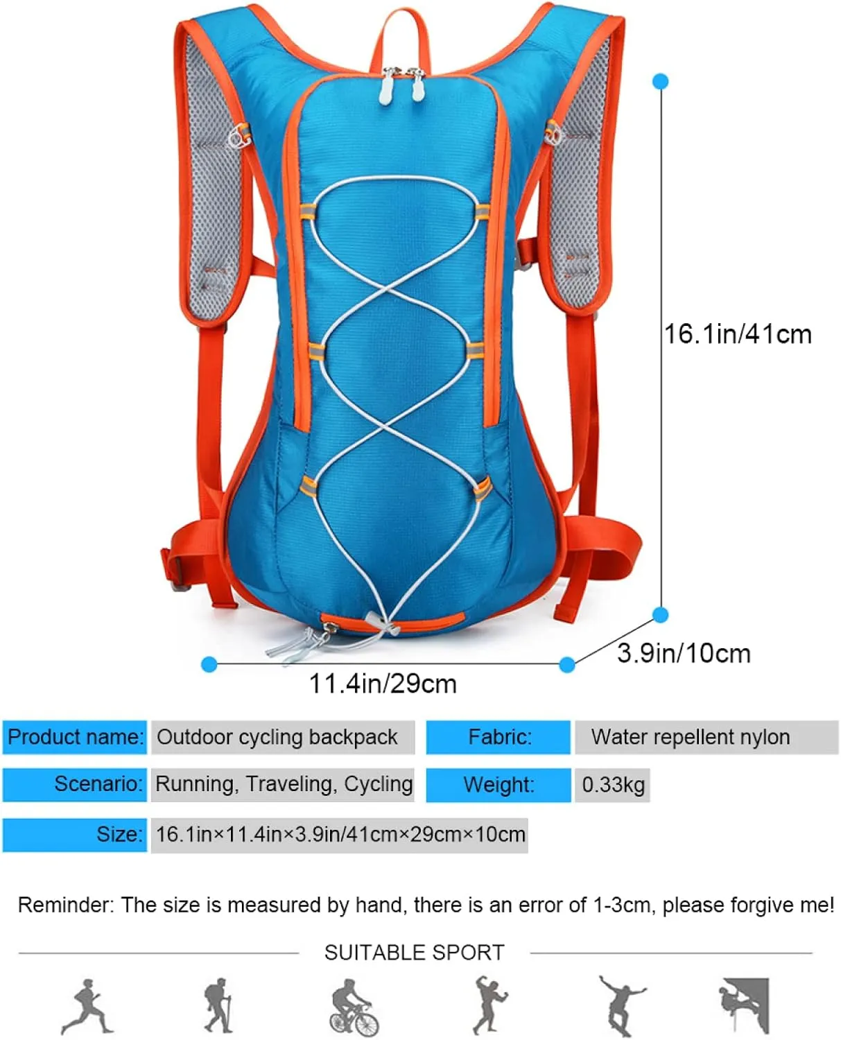 REEBOW GEAR Cycling Hydration Packs,Water Bladder Cleaning kit Running Backpack Suitable for Outdoor Running, Cycling and Mountaineering,Purple