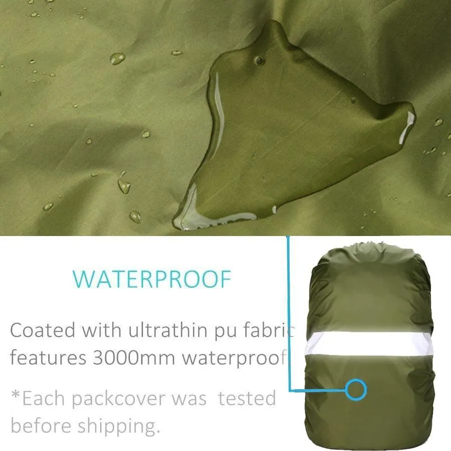Reflective Rain Cover Backpack  20L 35L 40L 50L 60L