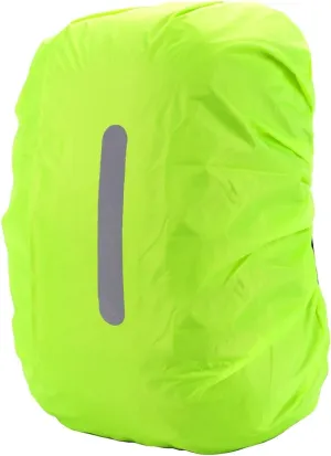 Reflective Waterproof Backpack Rain Cover Outdoor Sport Cycling Night Safety Light Raincover Case Bag Cover for Hiking Camping
