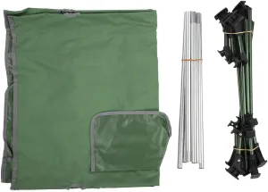 Restokki Outdoor Aluminium Alloy Ultralight Portable Folding Single Bed Tent Bed for Beach Camping Nursing Noon Break