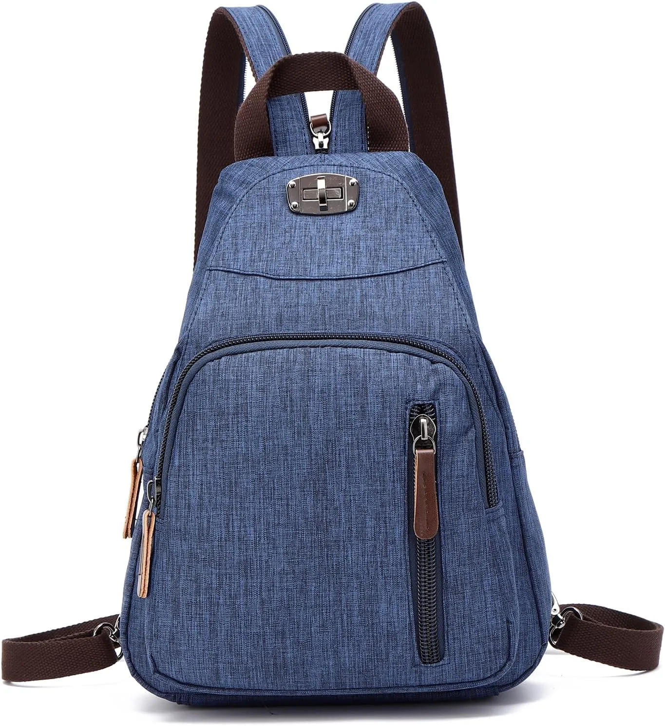 Retro Sling Chest Backpack Multipurpose Crossbody Shoulder Bag
