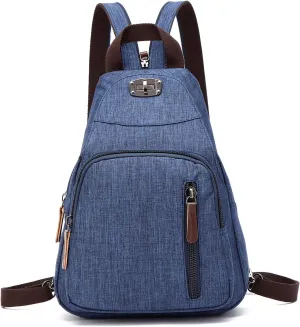 Retro Sling Chest Backpack Multipurpose Crossbody Shoulder Bag