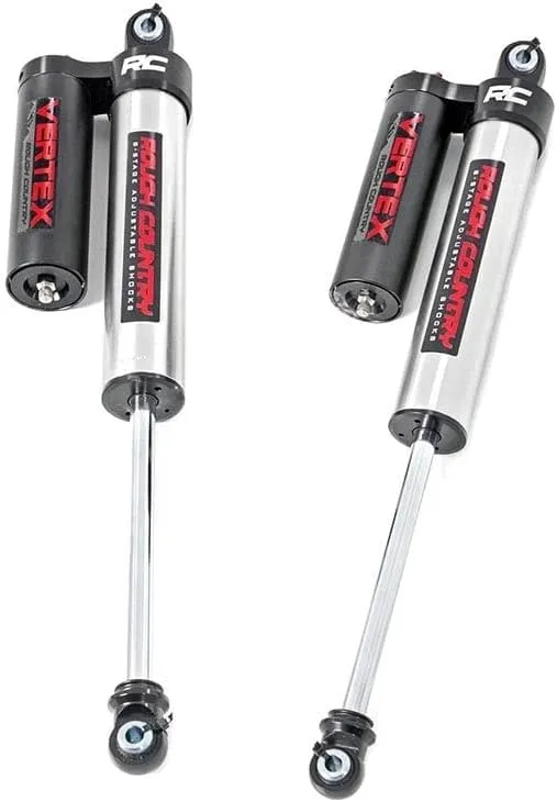 Rough Country 5-7.5" Rear Vertex Reservoir Shocks for 14-21 F-150 2WD - 699002_A