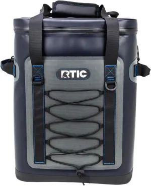 RTIC Backpack Cooler 36 Can, Insulated Portable Soft Cooler Bag Waterproof for Ice, Lunch, Beach, Drink, Beverage, Travel, Camping, Picnic, Car, Hiking