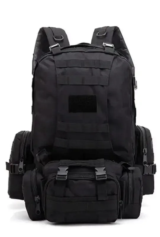 Rugged 55L 4-in-1 Tactical Backpack