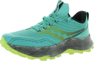 Saucony Womens Endorphin Trail Fitness Hiking Running Shoes Blue 8 Medium (B,M)