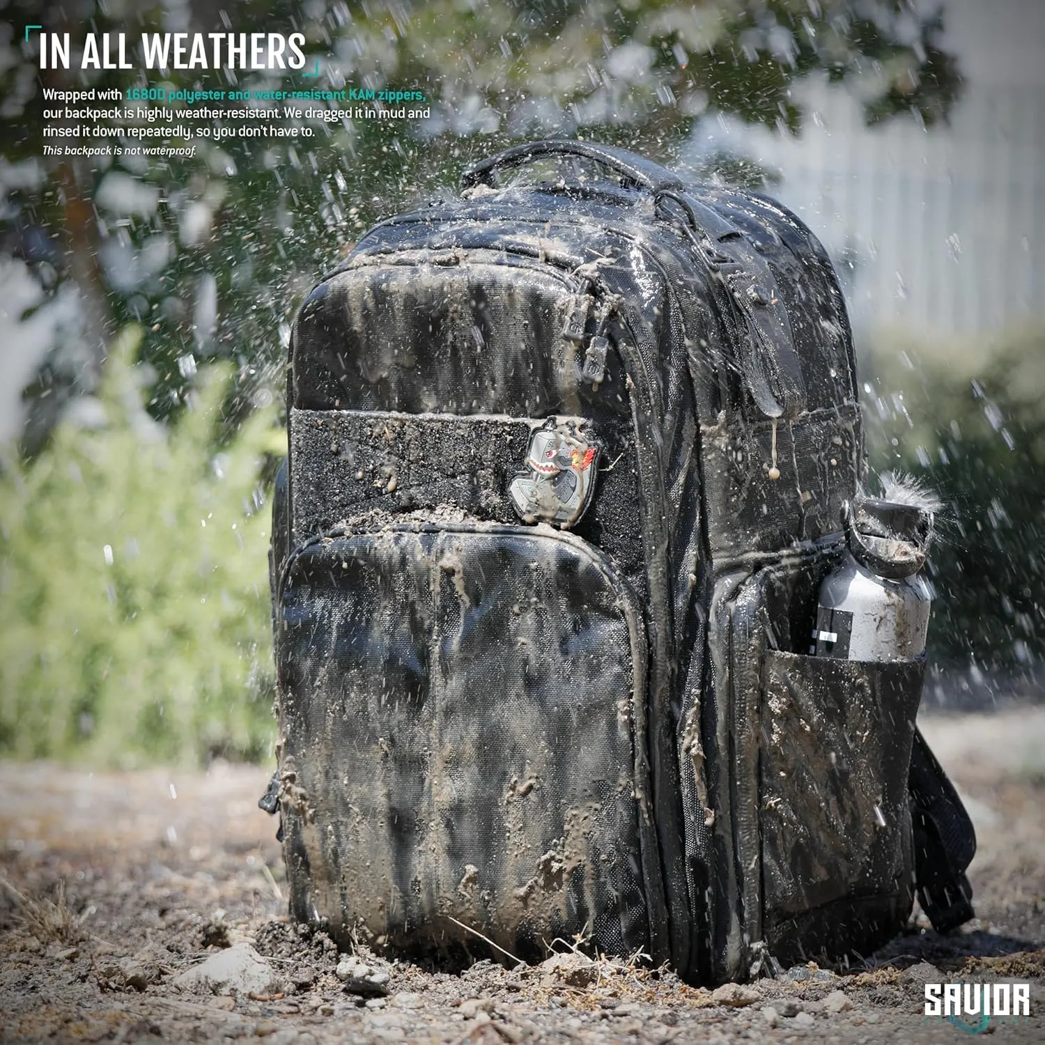 Savior Equipment Pro SEMA Tactical Backpack Competition Shooter 3 Pistol Sleeve