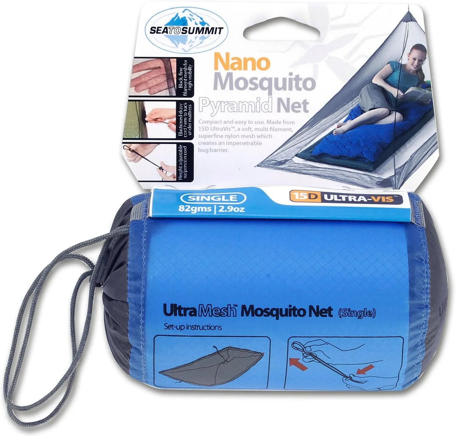 Sea to Summit Nano Pyramid Net Ultralight Shelter