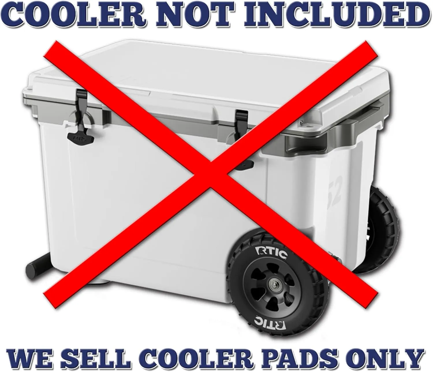 SeaDek EVA Mat Cooler Pad fits RTIC | Peel & Stick Application | Non Slip Comfort Accessories - US Flag Duck Outdoorsman Hunt Design (SG-B)