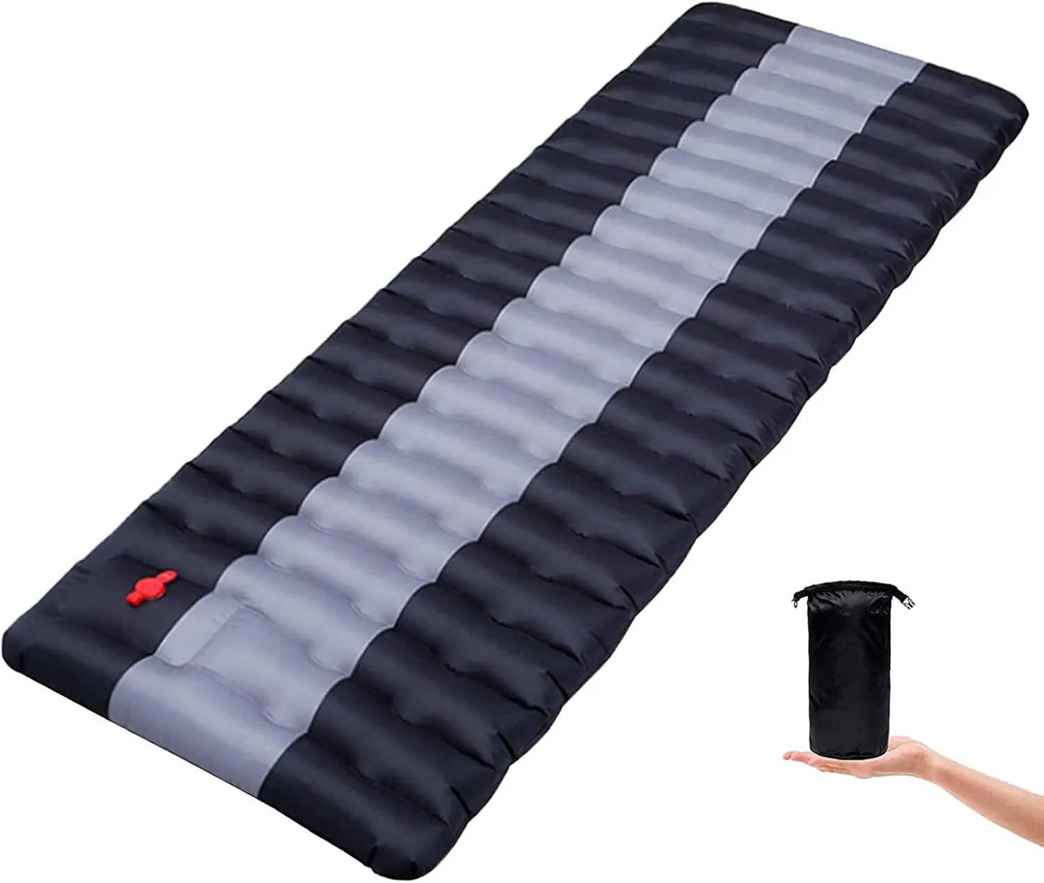 Self Inflating Camping Pads, Camping Sleeping Pad, Compact, Waterproof PVC Inflatable Mat for Tent, Hiking and Backpacking