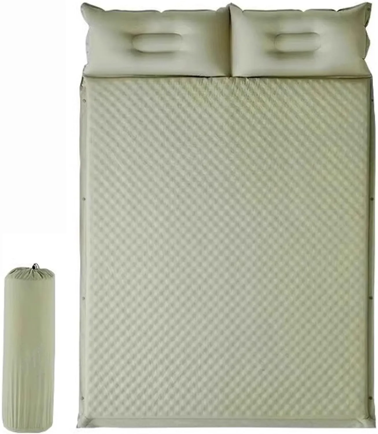 Self Inflating Portable Sleeping Mat Inflatable Roll Mats Sleep Pad Camp Mattress for Tent and Family Camping Hiking Traveling,Thick 3cm