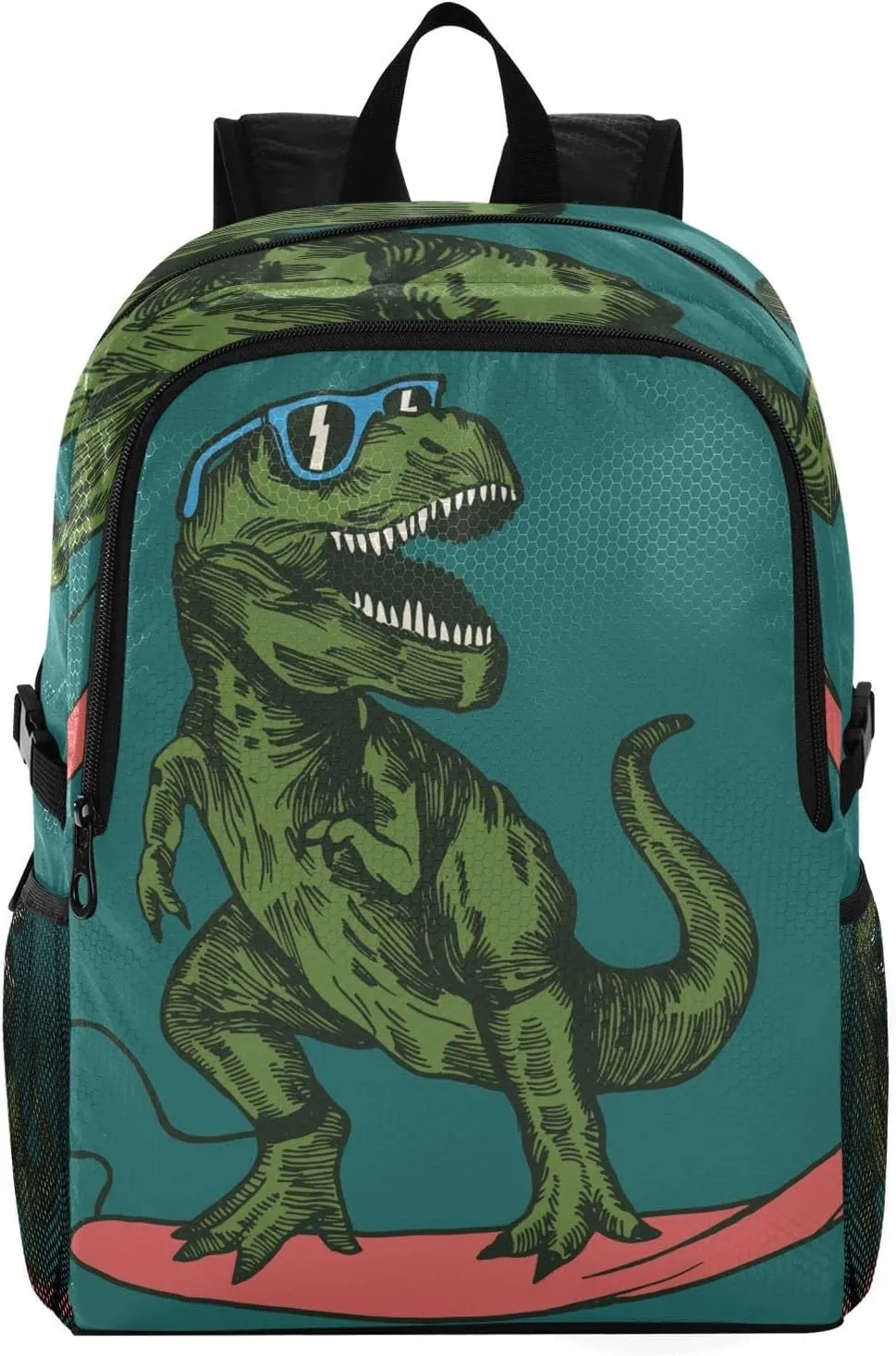 senya Lightweight Packable Backpack Travel Hiking Daypack Foldable Backpack Skateboard Dinosaur for Men Women