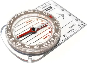 Silva Outdoor Compass, Classic, Small Compass for Beginners and Kids, Map Scales 1:25k and 1:50k, Rotating Compass Case, Hiking Compass, Walking Compass, Mini Compass