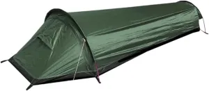 Single Person Bivy Tent 1 Man Tent for Camping Hiking Backpacking Outdoor Survival Gear - Easy Set Up