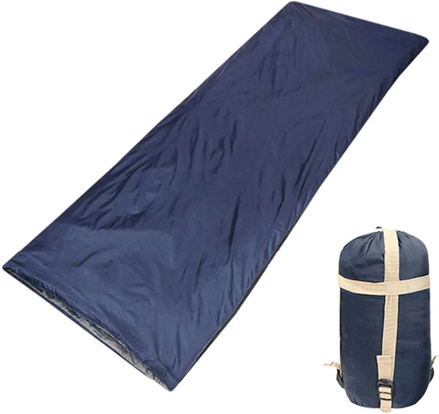 Single Ultralight Sleeping Bag, Envelope Lightweight Portable Lining Sleeping Bags Great for 3 Season Traveling, Camping, Hiking