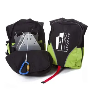 SkySaver Rescue Backpack 7 Story Fire Escape Backpack Evacuation Kit Emergency Exit Device - 80ft
